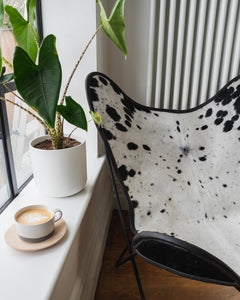 Cowhide Butterfly Chair