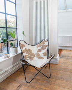 Cowhide Butterfly Chair