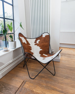 Cowhide Butterfly Chair